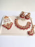 Lisha Jewellery Set - Red