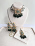 Kamila Choker Set - Dark Green