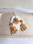 Nyla Tikka & Earring Set - Peach
